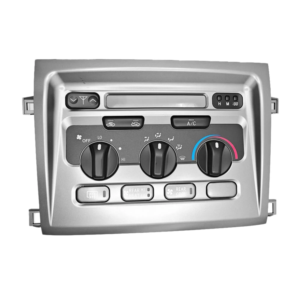 Dashboard AC Control Panel 55900-60850 Compatible with For Toyota For Land Cruiser LC100 Model Years 1998 Through 2007