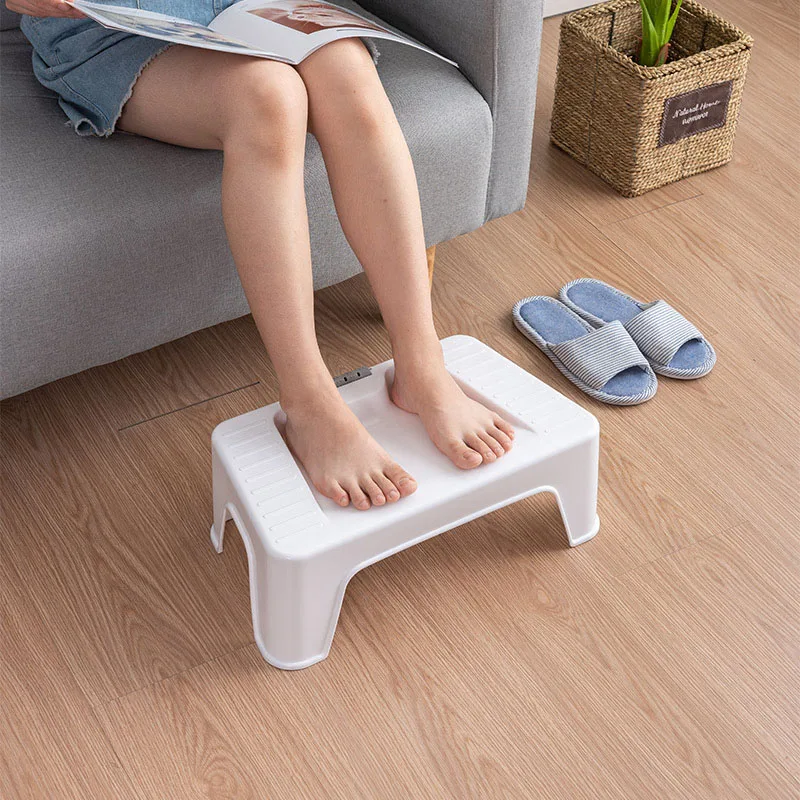 Massage Roller Footstool PP Ergonomic Durable Non-slip Strong Load-bearing Office Foot Pedal Roller Footrest