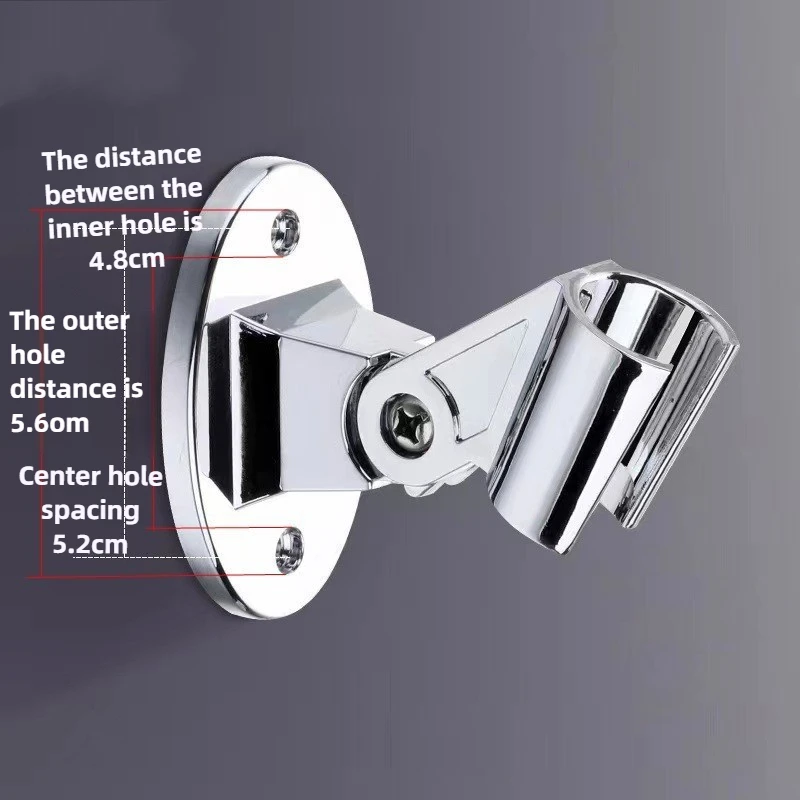 

Кронштейн для душа Регулируемый кронштейн для насадки для душа Фиксирующая основа Универсальный процесс для штамповки Материал ABS Простая установка