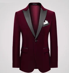 Men's dress suit wedding banquet bridegroom best man dress suit performance Suit Tuxedo Suit