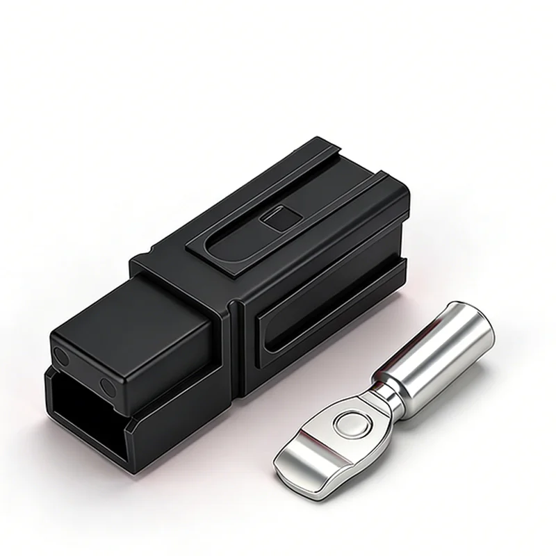 

ingle-Pole Connector DC Forklift Power Plug 30A/75A/120A/180A 600V SCar Battery Charging Plug High-current Cable Terminals