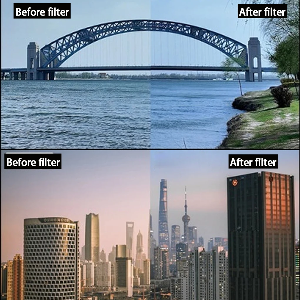 52 мм магнитный держатель поляризационного фильтра CPL для iPhone 16, 15, 14, Android-смартфон для Vlog, кронштейн-подставка для фильтра