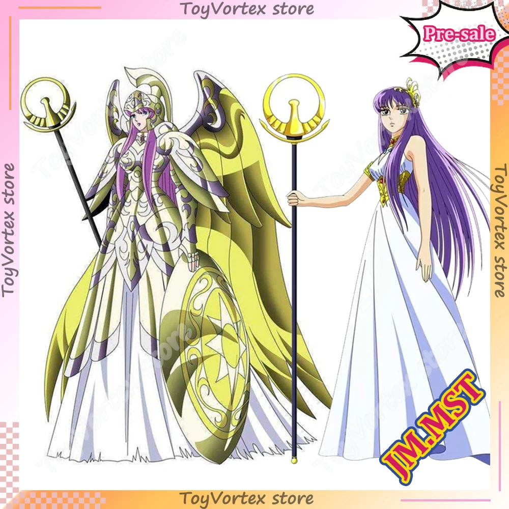 

Pre-Order JM.MST Saint Seiya Myth Cloth Athena Saori Kido God Cloth with Casual Knights of the Zodiac Action Figure