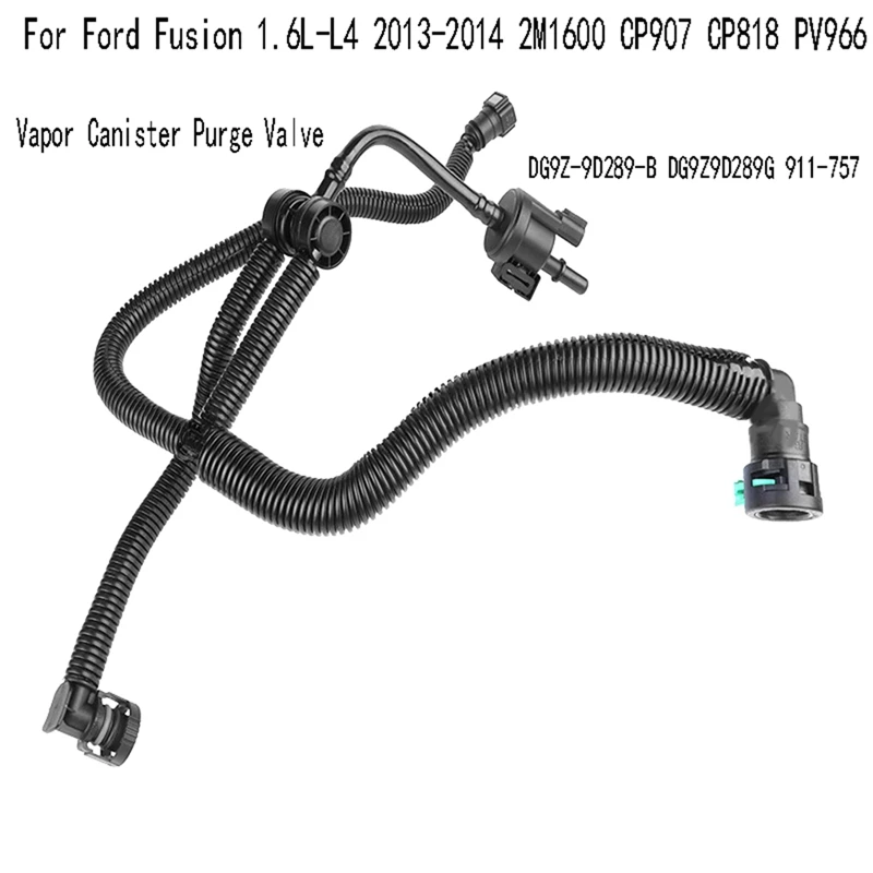 Vapor Canister Purge Valve 911-757 For Ford Fusion 1.6L-L4 2013-2014 2M1600 CP907 CP818 PV966 DG9Z-9D289-B DG9Z9D289G