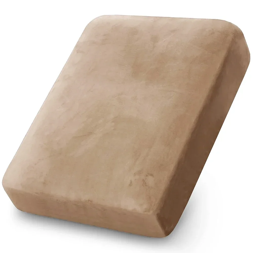 Samt-Sofa-Kissenbezüge für Wohnzimmer, Plüsch-Sofa-Sitzbezug, weiche Stretch-Sofas, Couch-Schonbezug, Möbelschutz