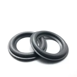 1.5 inch Speaker Rubber Edge 39mm Loudspeaker Rubber Surround For Bluetooth speaker diy Home Audio Repair Parts Newest 2PCS