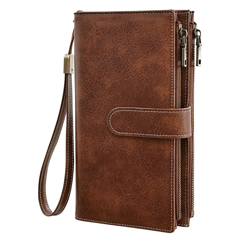 large-capacity-wallet-multi-card-card-bag-multi-function-coin-wallet-retro-coin-clip