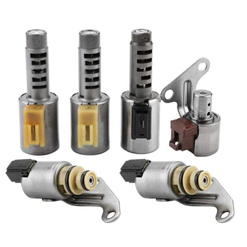 

6Pcs/Set U540E Shift Solenoid Valve Solenoid Valve for Vios