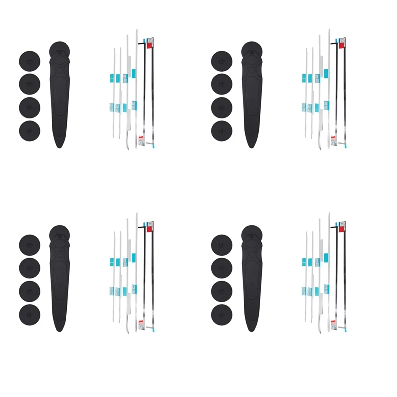 

4 набора клейких лент для ЖК-экрана, набор инструментов для открытия ленты, колесо для открывания Для Imac A1419
