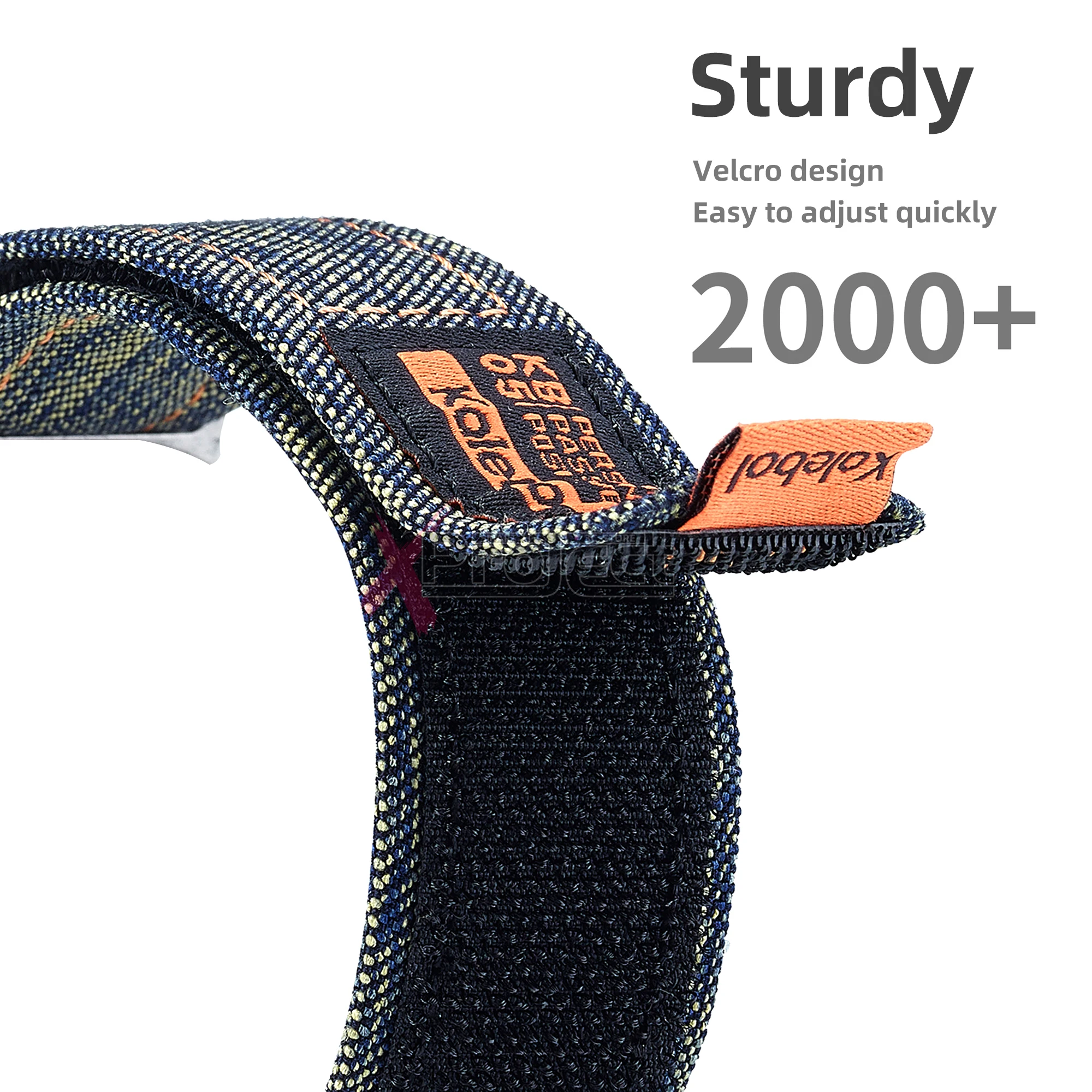 سوار نايلون حلقي للساعة الذكية ، إكسسوارات ساعة ذكية ، حزام لـ HK9 Ultra 2 ، HK8 PRO PLUS ، HK8 PRO MAX ، HK8 Ultra ، موضة متسلقة #4