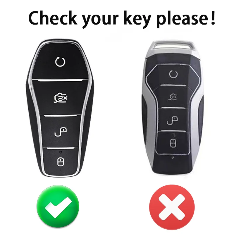 Funda para llave para BYD Song Plus Atto 3 Han EV Tang DM Qin Seal Dolphin TPU mando a distancia llavero accesorios para coche