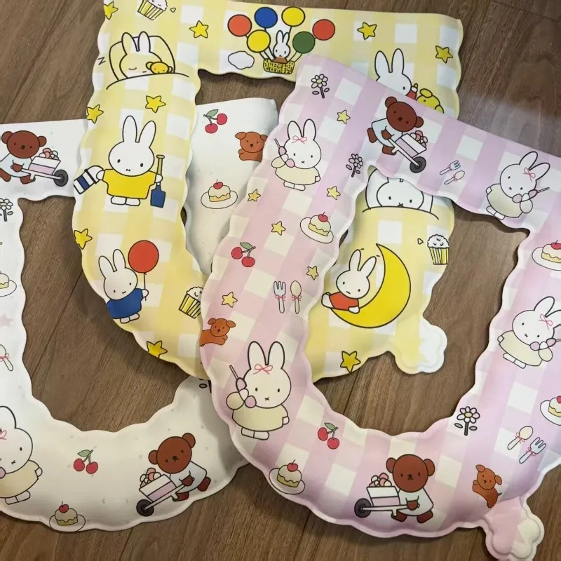 New Kawaii Miffy Toilet Cushion Thickened Cute Cushion Toilet Cartoon Four Seasons Universal Non Washable Wipable Waterproof