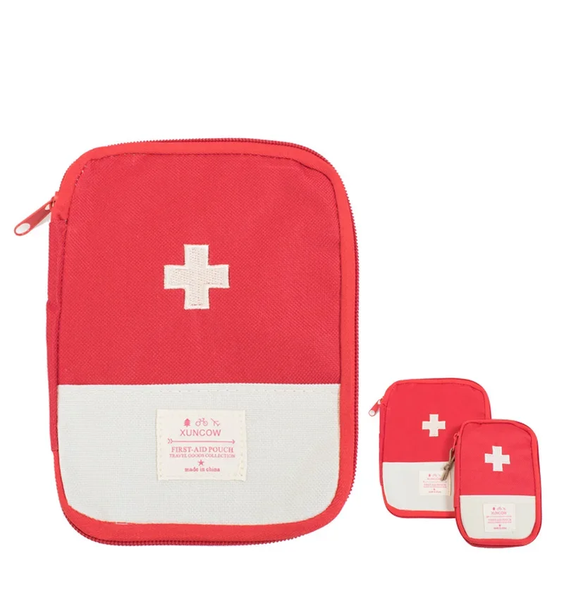 First Aid Medical Kit Travel Outdoor Camping Useful Mini Medicine Storage Bag Camping Emergency Survival Bag Pill Case