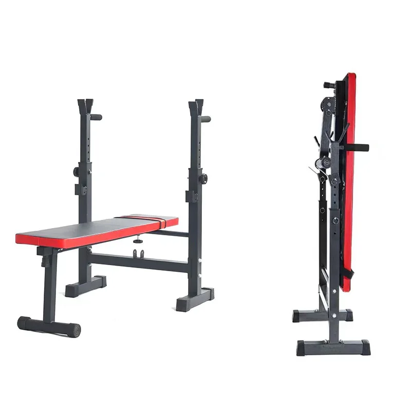 مصنع عالي الجودة توريد معدات اللياقة البدنية الصالة الرياضية قابل للتعديل الصحافة الحديد مقعد متعدد الوظائف طوي رفع الأثقال