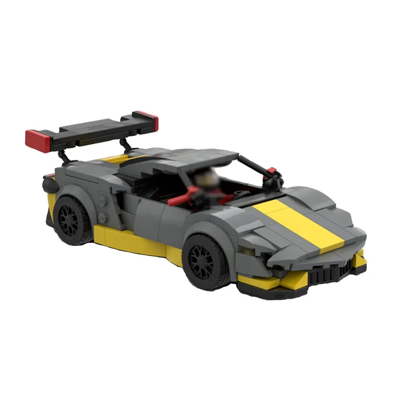 AIAIAITOY-bloques de construcción Technical C8.R Speed Champions Cars, juego de ladrillos, juguetes para niños, regalos para niños y niñas