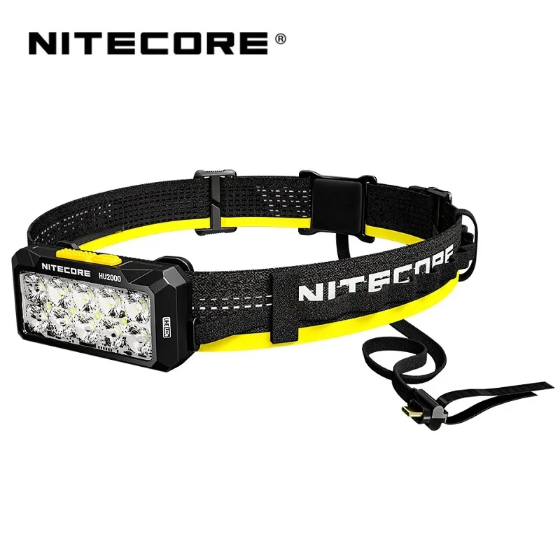 NITECORE HU2000 NiteLab UHE LED 2000 lumens High Output Split-type Work Headlamp