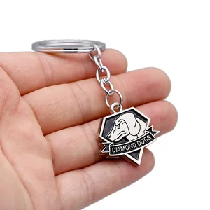 Metal Gear Solid Ular Gantungan Kunci Fox Hound Militaires Sans Frontieres Berlian Anjing Luar Surga Gantungan Kunci Mobil Tas Liontin Gambar 10 figur aksi metal gear penjualan terbaik - №