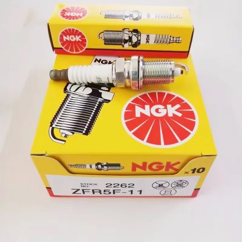4PCS Original NGK ZFR5F-11 2262 Normal Spark Plug For Jeep 2500