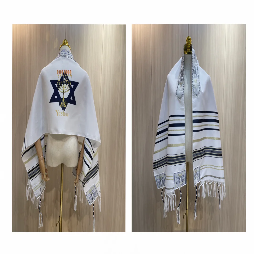 Arabian scarf ethnic style scarf shawl turban tallit Jewish prayer scarf F50*180CM