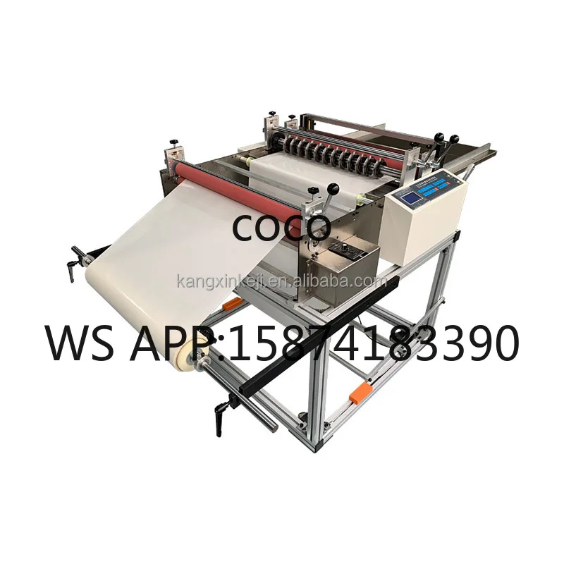 800mm Width Automatic Roll to Sheet Cutting Machine Paper Roll Cutter Cross Cutting Machine