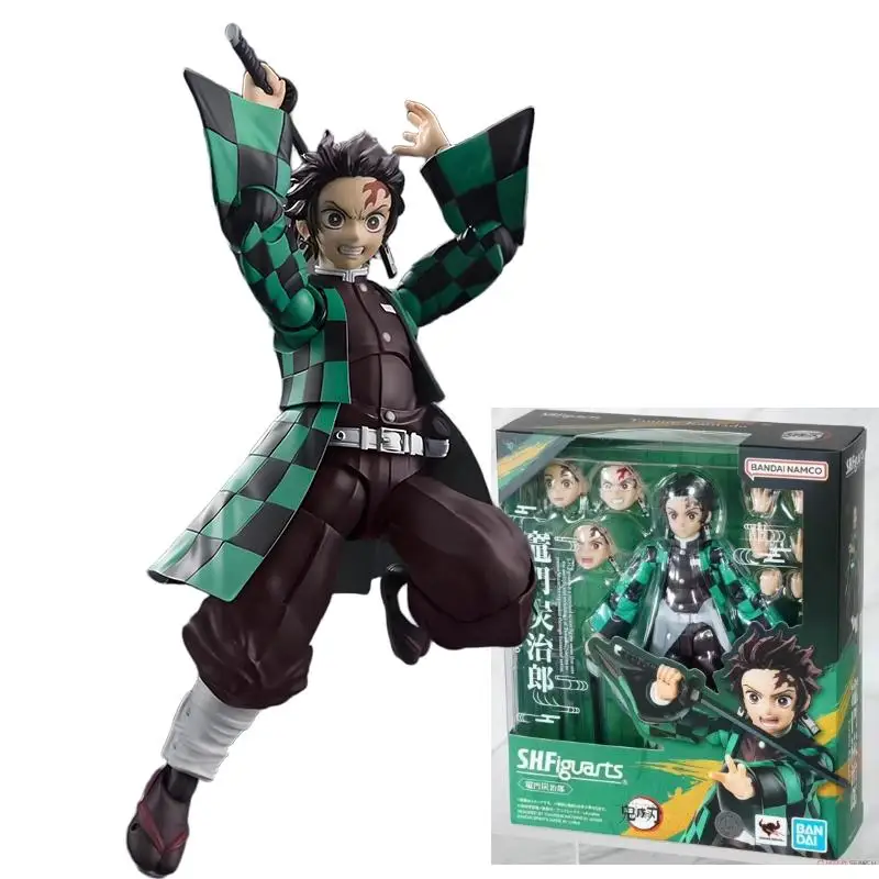 

Original Bandai Namco Banpresto Shfiguarts Demon Slayer: Kimetsu No Yaiba Kamado Tanjirou Action Figur Model Collector Toy Gift