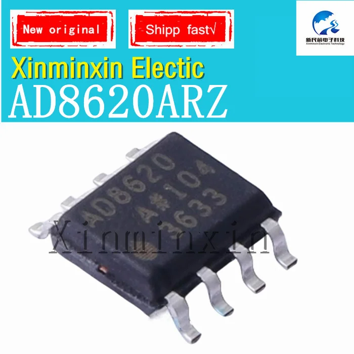 5PCS/LOT AD8620ARZ  AD8620 SOP-8 IC Chip 100% New  Original In Stock