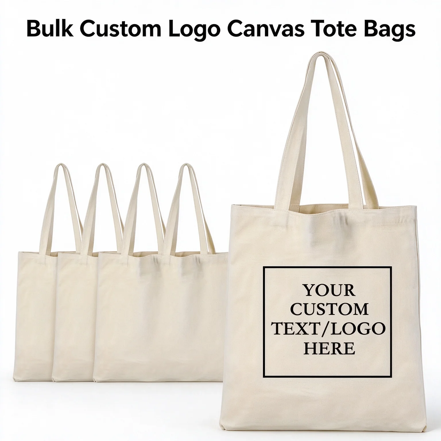 Personalized Photo Tote Bag Custom Image Print Canvas Handbag Reusable Shopping Bag Gift for Wedding Birthday Party