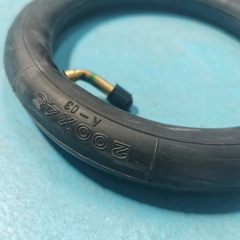 2X 8 Inch 8X1 1/4 Scooter Inner Tube With Bent Valve Suits A-Folding Bike Electric / Gas Scooter Tube