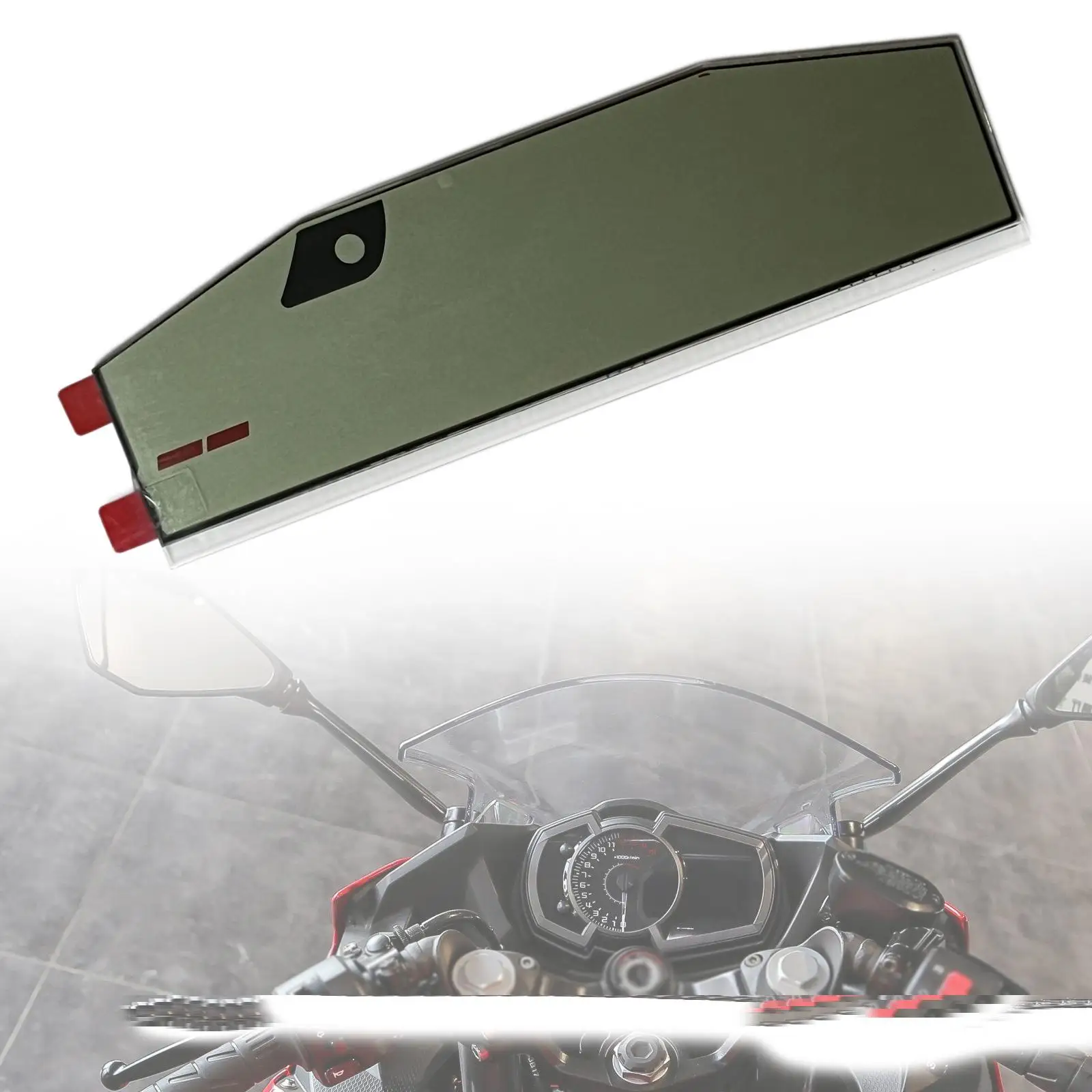 

Speedometer Instrument LCD Screen Motorcycle Accessories Easy Installation Motorcycle Meter Display Replacing for Kawasaki