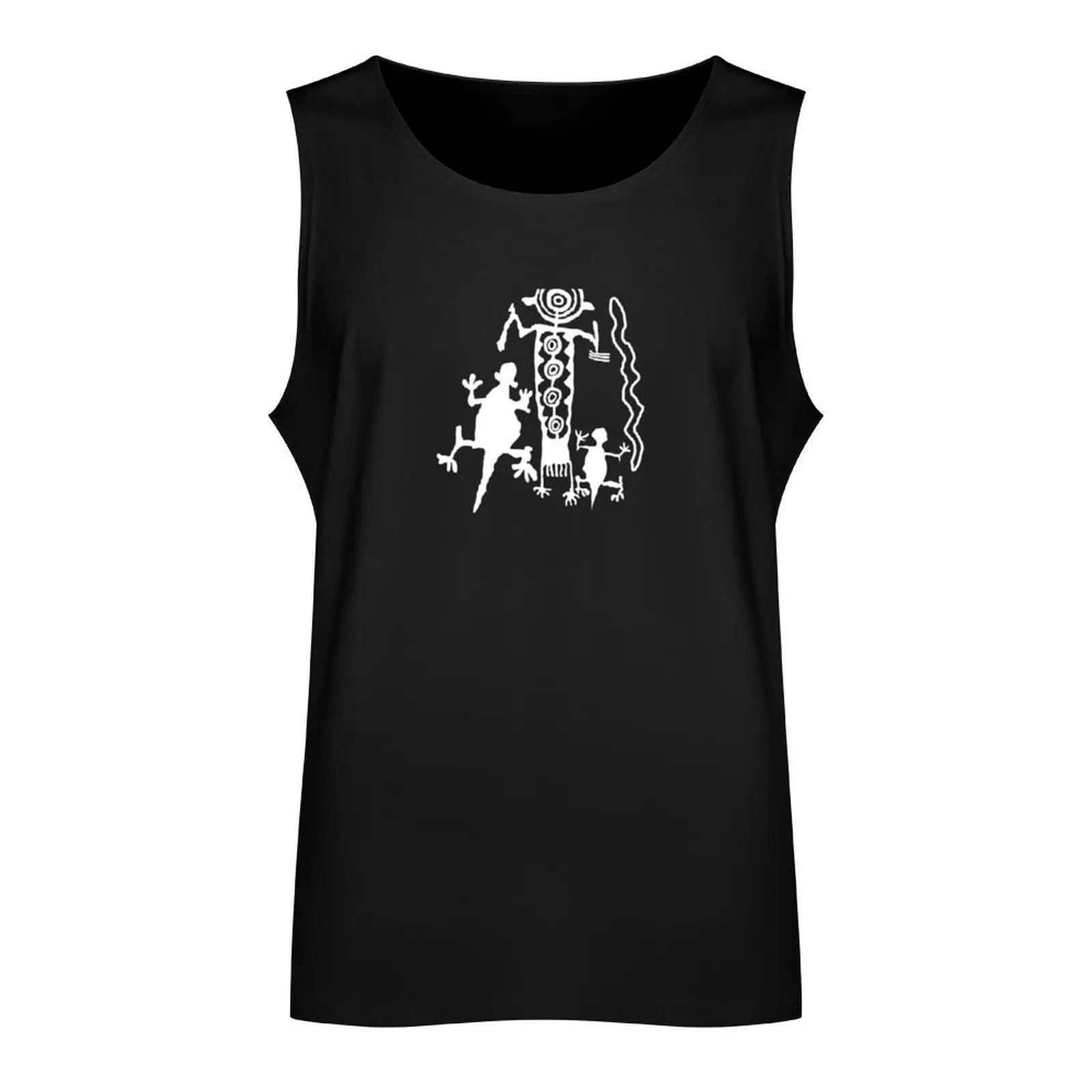 coso range petroglyphs Tank Top singlets for men Men gym sportswear vest men clothing