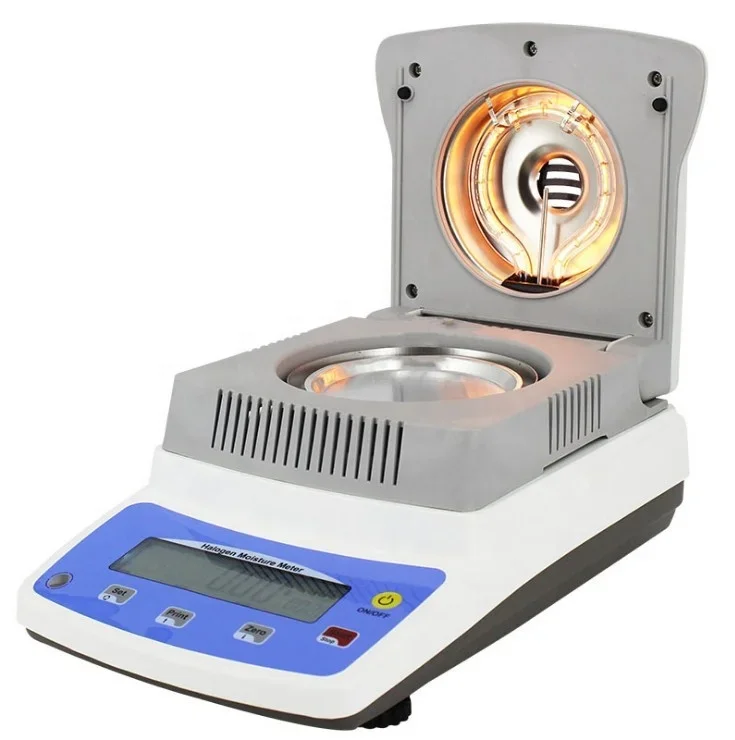 ZT-1113 Bean Rice Moisture Test Machine Paddy Moisture Analyzer Temperature Range 40 ° C-199 ° C Moisture Range 0.00% -100.00%