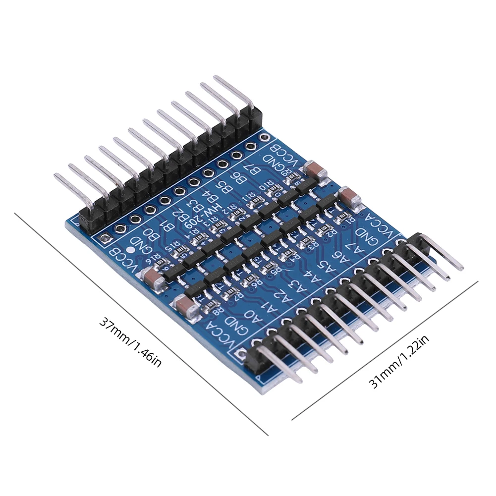 8 Channel Level Conversion Module 5V/3.3V Logic Level Shifter Bi-Directional Module IIC UART SPI TTL for Raspberry Pi