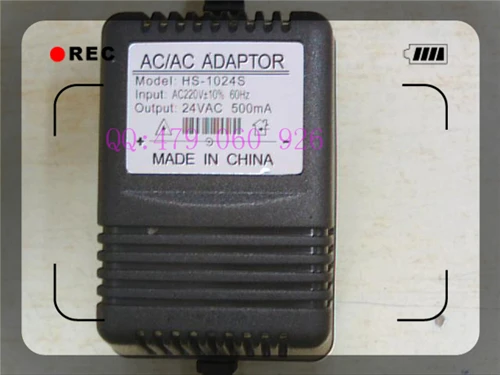 [ZOB] AC24V500mA monitoring power supply monitoring transformer HS-1024S AC 24V500mA --10pcs/lot