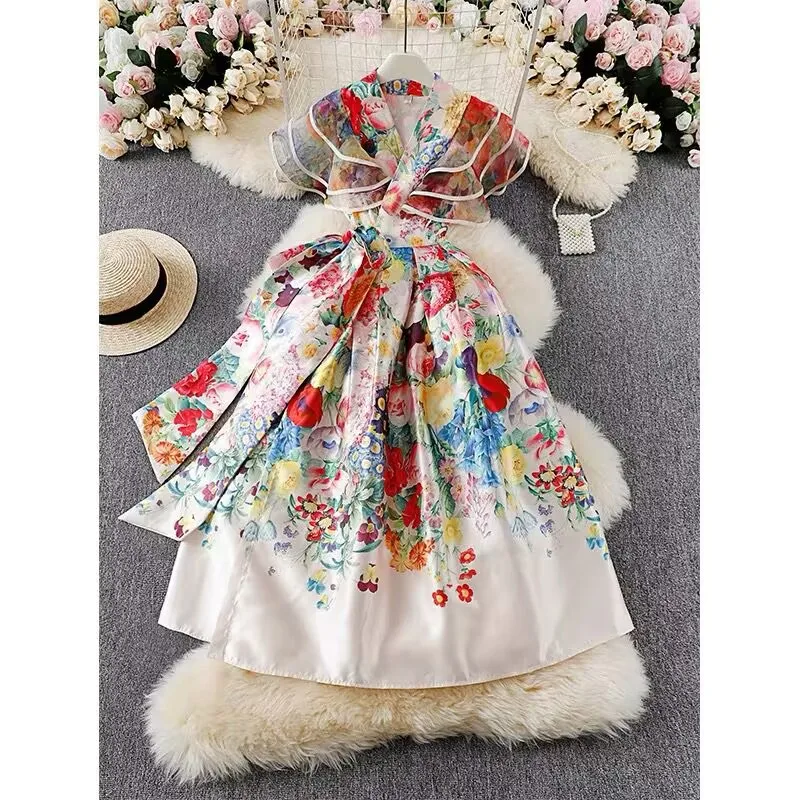 

Весна 202, ранний праздник, комплект с широким подолом и высокой талией, воротником-стойкой, утягивающим костюмом, весна 202, женский комплект...