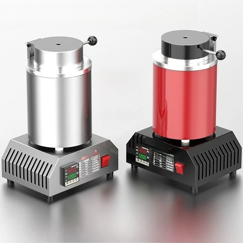 

Silver copper metallurgical melting furnace intermediate frequency graphite crucible melting machine small melting tool