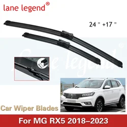 2x For MG RX5 2018-2023 2020 2021 2022 Front Wiper Blade Brushes Frameless Rubber Car Accessories Replacement Parts High Quality