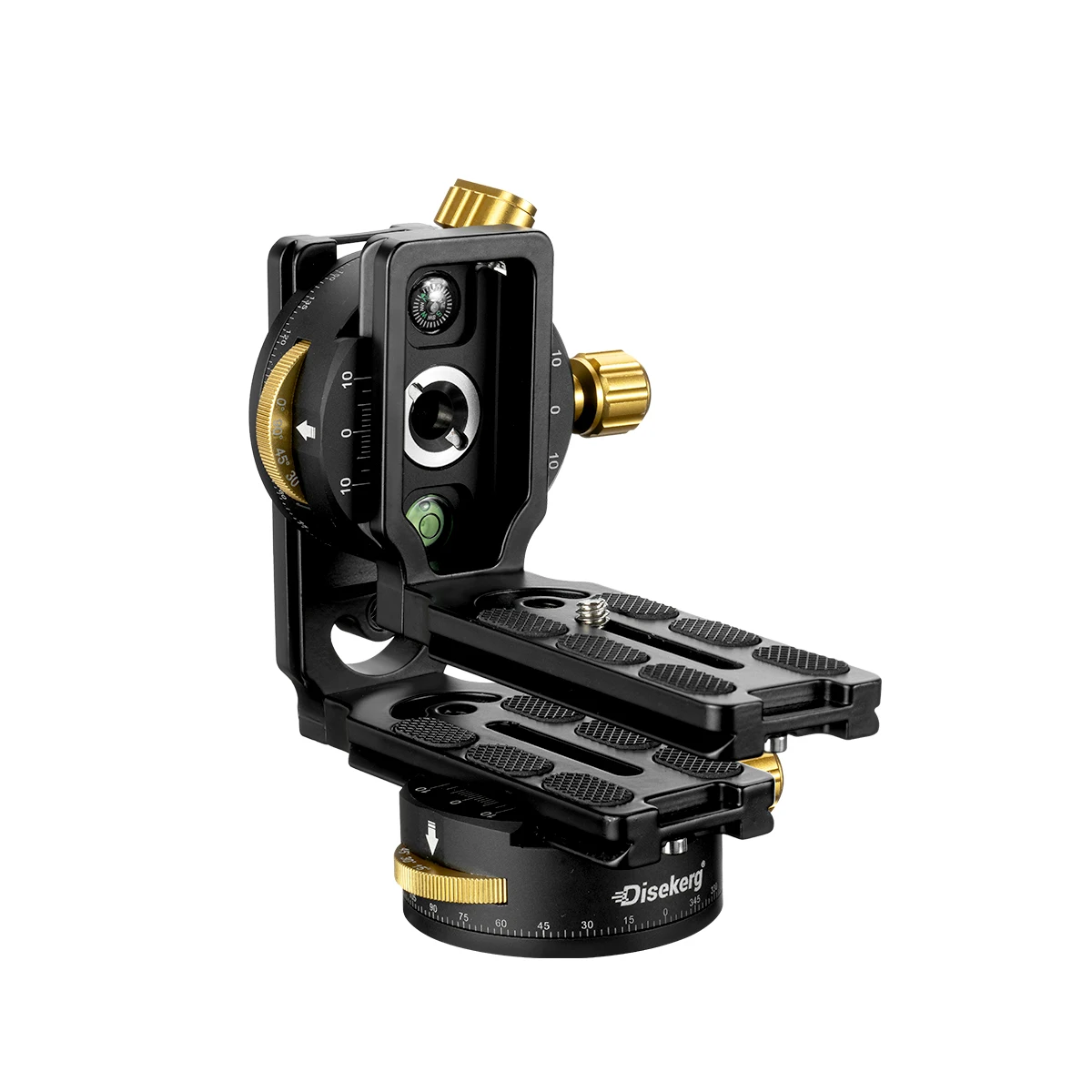 MECO DISE 360° Dual Panoramic Gimbal Holder Camera 720VR Indexing 3D Panoramic Video Splicing Indexing Gimbal Stabilized Tripod image 3