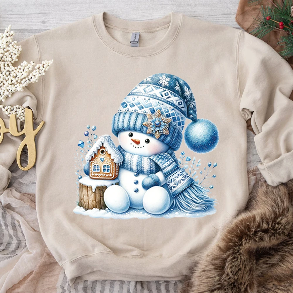 ملصق عيد الميلاد قابل للغسل ، ثلج لطيف ، ملصقا نقل الساخنة ديي ، اكسسوارات الملابس