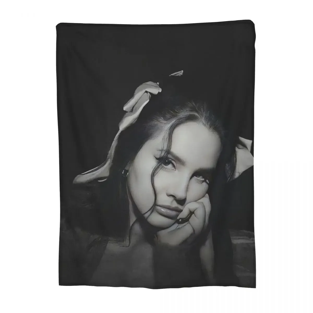 Lana Del Rey Blankets Soft Warm Flannel Throw Blanket Bedspread for Bed Living room Picnic Travel Home Couch
