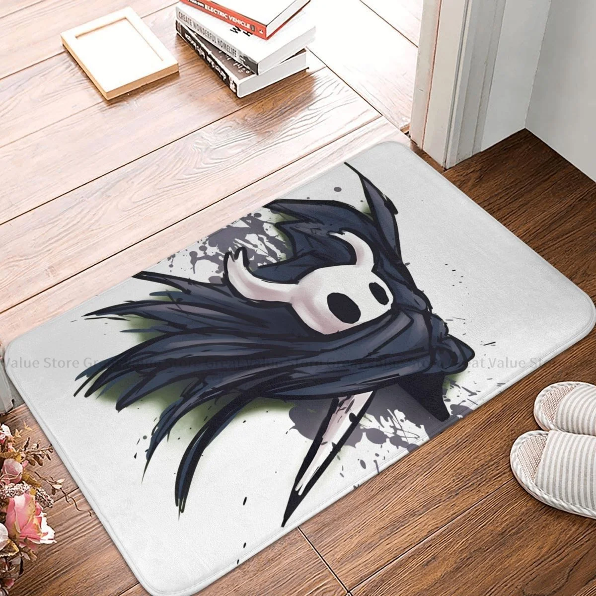 Hollow Knight Game Non-slip Doormat Classic Bath Bedroom Mat Prayer Carpet Flannel Modern Decor