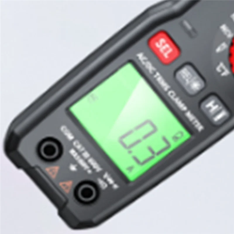 ABWZ-AC/DC 600A Tick Clamp Meter Auto Range Flash Light Back Light DC Current ELECTRICAL