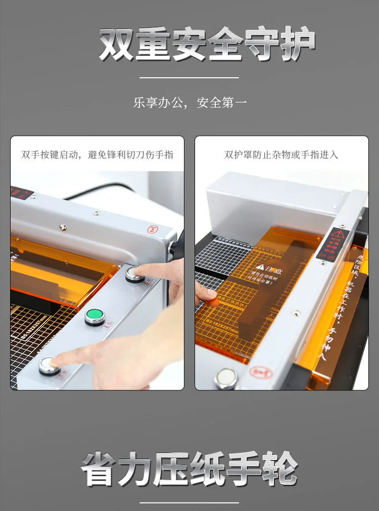 G400 Automatic Cutter Electric Trimmer Bidding Photo Book A4 Paper 40MM Thick Cu
