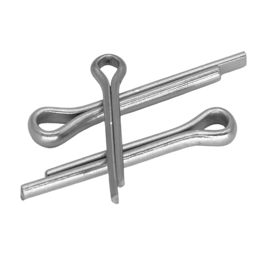 M1 M1.2 M1.5 M2 M2.5 M3 M4 8-80mm length 304 Stainless Steel DIN94 Metric U Clamp Hairpin Open Elastic Spring Cotter Split Pin