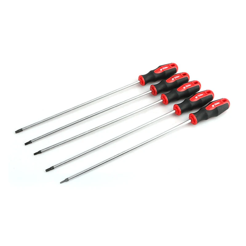 1pc 400mm Extra Long Torx Screwdriver with Hole S2 Steel T15 T20 T25 T27 T30 Magnetic Screw Drive Home Repair Hand Tools