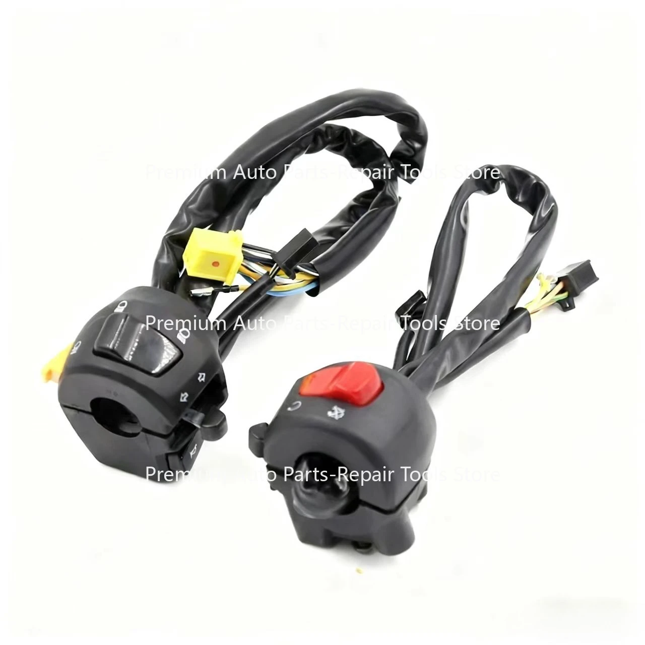Motorcycle Left and Right Handlebar Control Switch Horn Start Switch Suitable for Suzuki GZ150-A GZ 150cc Aftermarket Parts