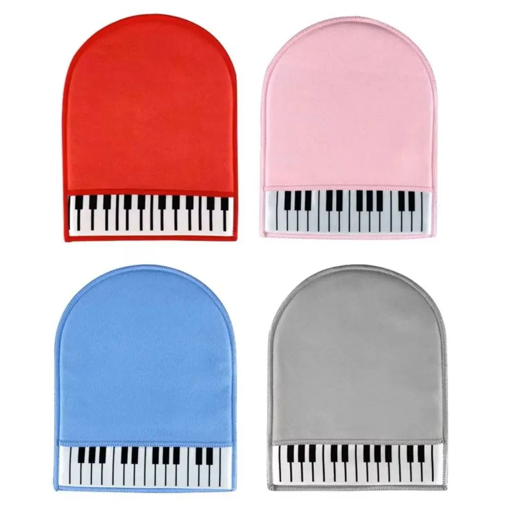 Microfiber Piano Cleaning Glove Reusable Double Sided Cleaning Gloves Soft Musical Instrument Accessories Keyboard Cleaning Care