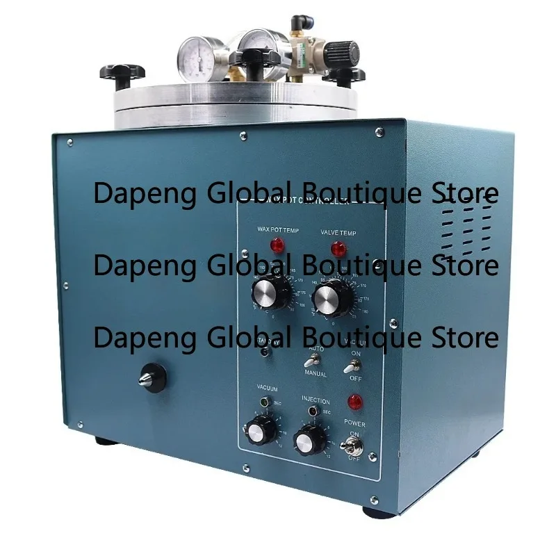 DX-510 industrial double zone wax injector 0-100 ℃ independent control, for tank valve 510 watts continuous operation