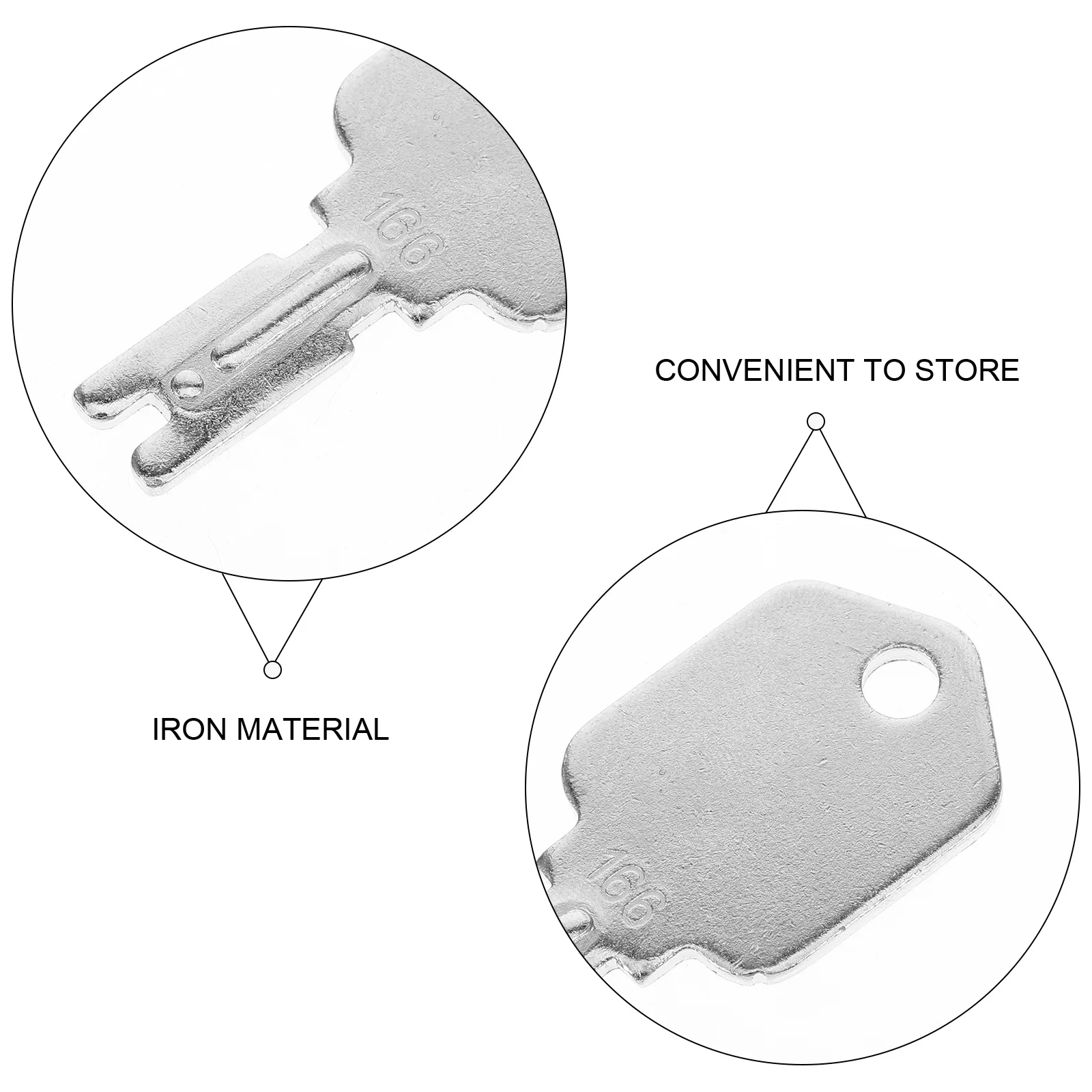 

8pcs Forklift Key Ignition Keys Replacement Durable Construction Machinery Starter Industrial Warehouse Tools Accessories
