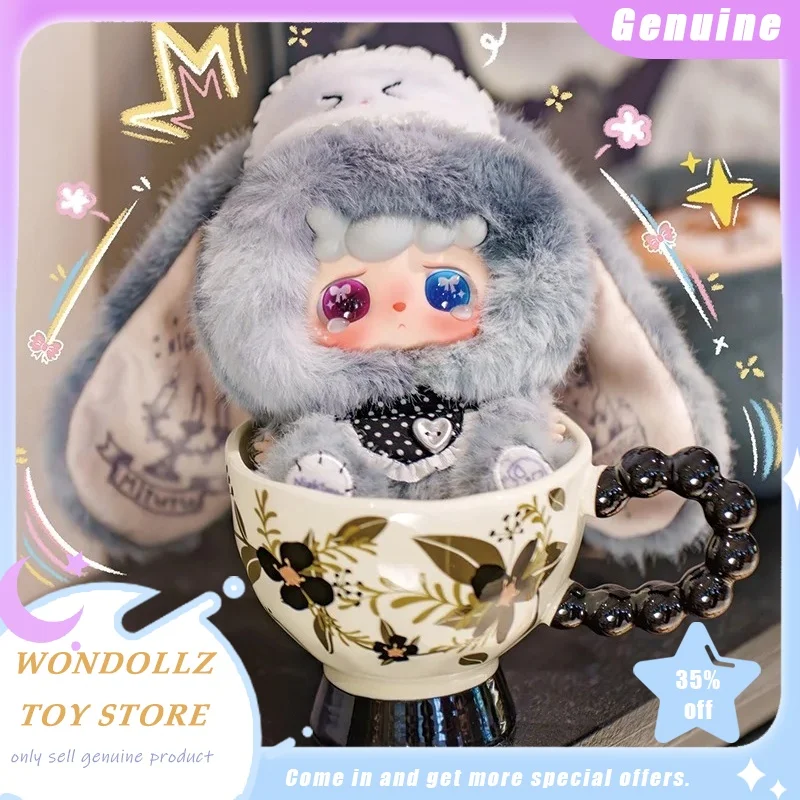 طفل جديد ثلاثة ميتوتو وHulala وداعا كابوس سلسلة صندوق أعمى Kawaii الفينيل أفخم دمية حقيبة قلادة العصرية لعبة الفتيات الاطفال هدية #1