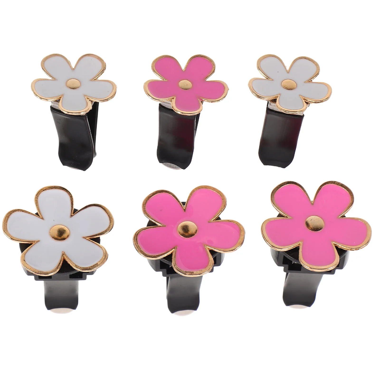 

Car Freshener Vent Clip Cute Daisy Design Floral Air Vent Decor Aromatic Metal Clip For Car Interior Essentials Women Scent
